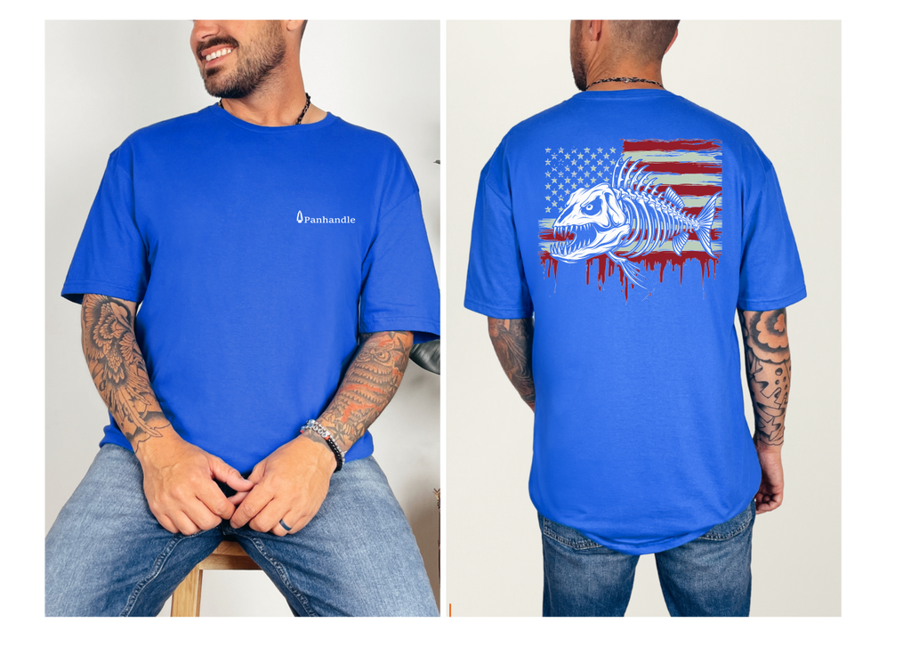 Skeleton Fish Flag image 0