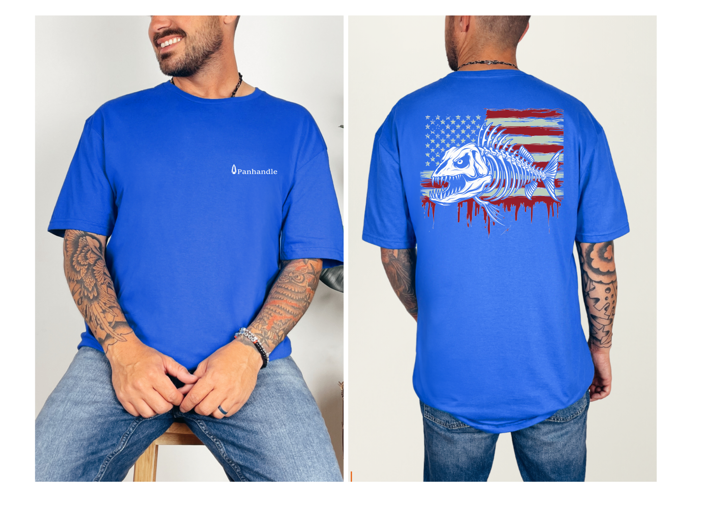 Skeleton Fish Flag image 0