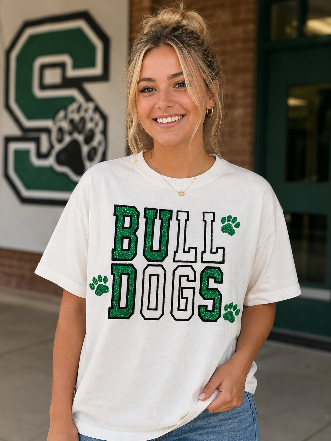Short Sleeve Embroidered T-Shirt