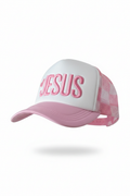 Embroirdered OTTO Checkered JESUS Hat