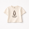Cropped Top T-Shirt Harvest Duck Camo Comfort Color