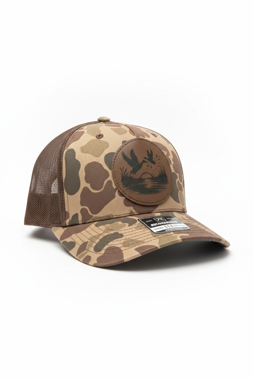 Richardson 112 Circle Patch Duck Camo